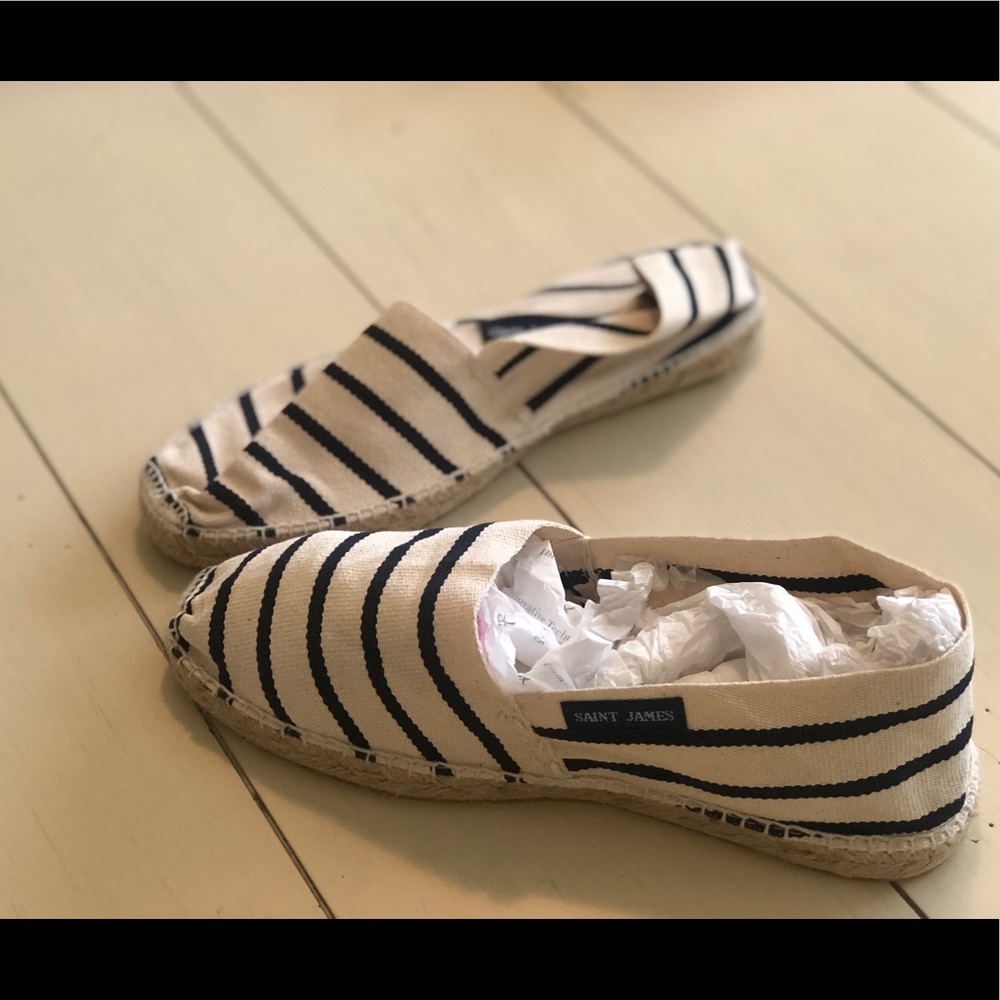 Saint James Espadrilles NWOT